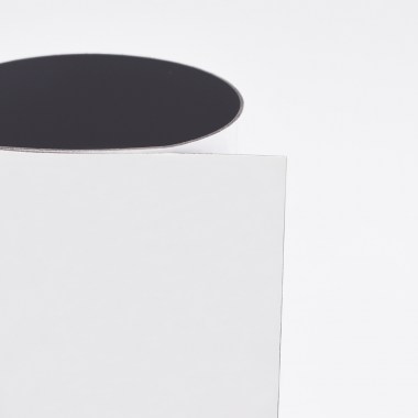  Foglio magnetico colore bianco lucido 100x100 cm